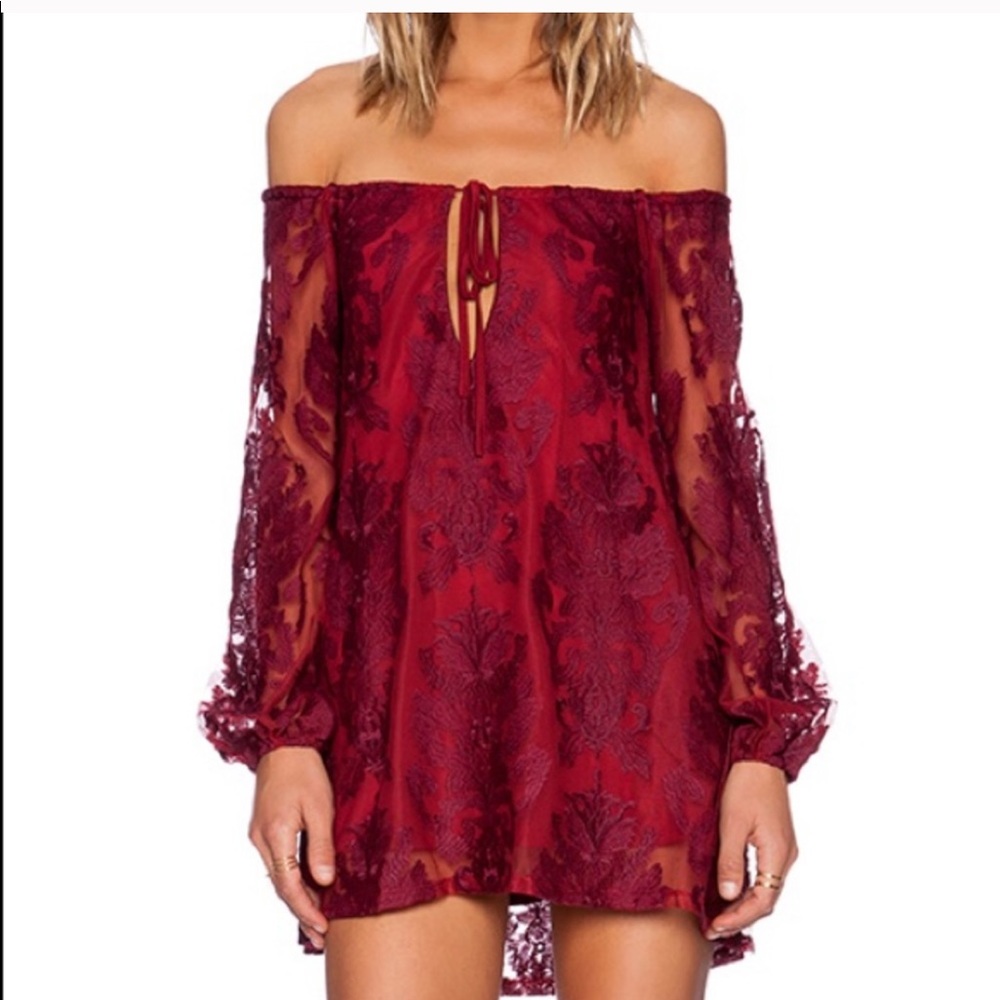 For Love & Lemons Sangria Dress